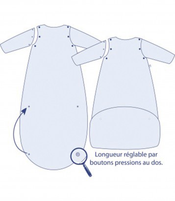 PINK TRAVEL BABY SLEEPING BAG 6/24M Sucre Orge