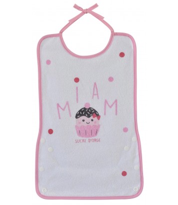 PINK 2 BIBS SET Sucre Orge