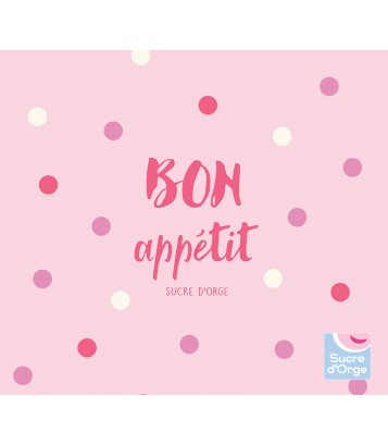 PINK 2 BIBS SET Sucre Orge