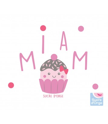 PINK 2 BIBS SET Sucre Orge