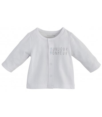 GREY ROMPER + T-SHIRT Sucre Orge