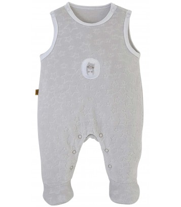 GREY ROMPER + T-SHIRT Sucre Orge