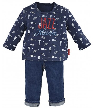 BABYBOY JEANS + T-SHIRT Sucre Orge