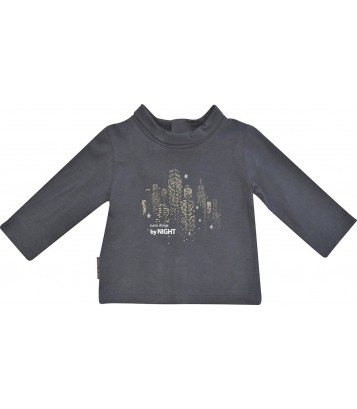 DARK GREY BOY THIN SWEATER 2/8 YEARS Sucre Orge