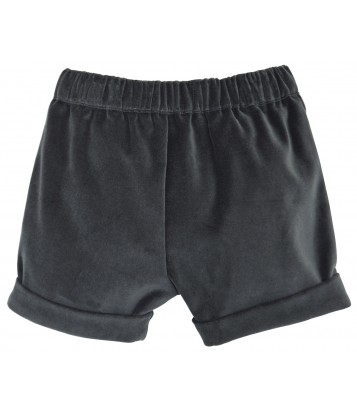 SHORT FILLE ANTHRACITE Sucre Orge