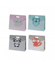 GREY "PANDA" BAG GIFT SUCRE D ORGE
