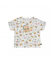 TSHIRT SHORT BAVOIR LENI Sucre Orge
