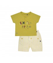 TSHIRT BERMUDA NICOLAS Sucre Orge