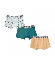 LOT DE 3 BOXERS MEWEN Sucre Orge