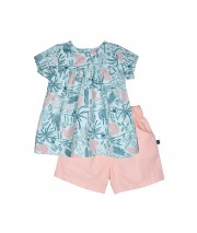TUNIQUE SHORT OMBELINE Sucre Orge