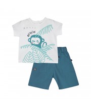 TSHIRT BERMUDA OLIVIER Sucre Orge