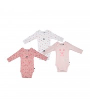 LOT DE 3 BODIES NAÏDA Sucre Orge