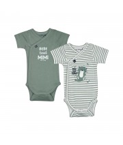 LOT DE 2 BODIES OSCAR Sucre Orge