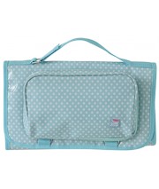 TURQUOISE BLUE TRAVEL CHANGING MAT Sucre Orge