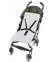 GREY "CLOUD" STROLLER PAD Sucre Orge