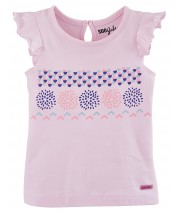 GIRL PINK PRINTED T-SHIRT Sucre Orge