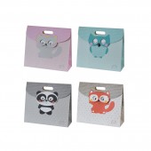 GREY "PANDA" BAG GIFT SUCRE D ORGE