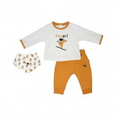 BABY TEE SHIRT TROUSERS BIB JAD