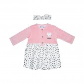 BABY DRESS HEDBAND MARISOL