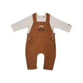 BABY TSHIRT LONG OVERALLS MARTIAL