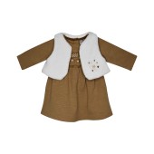 BABY DRESS SLEEVELESS COAT IRMINE