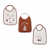 BABY SET OF 3 BIBS OZKAN