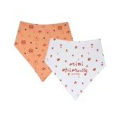 BABY SET OF 2 BIBS ORELL