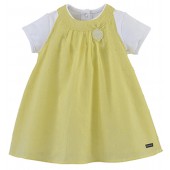 YELLOW BABY DRESS