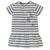 NAVY BLUE STRIPED DRESS