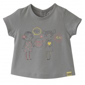GIRL GREY T-SHIRT