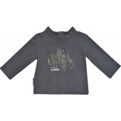 DARK GREY BOY THIN SWEATER 2/8 YEARS