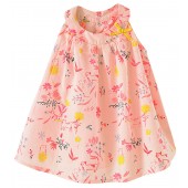BABY PRINTED DRESS "FLEURS SAUVAGES"
