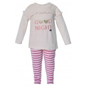 PINK 2 PIECES SLEEPSUIT