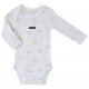 YELLOW/PRINTED BABY 2 BODIES SET Sucre Orge