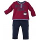 NAVY BLUE/RED BABY TROUSERS + T-SHIRT Sucre Orge