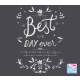 "BEST DAY" DARK GREY GIRL T-SHIRT Sucre Orge