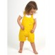 BABY SHORT DUNGAREES + T-SHIRT "FLEURS SAUVAGES" Sucre Orge