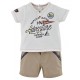 BABY SHORTS + T-SHIRT "NEW ADVENTURE" Sucre Orge
