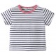 BABY DENIM DUNGAREES + STRIPED T-SHIRT Sucre Orge