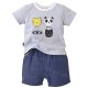 "CAT" BABY BOY SHORTS + T-SHIRT Sucre Orge