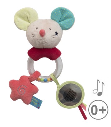 BEIGE MOUSSE RATTLE Sucre Orge