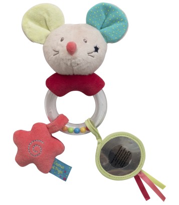 BEIGE MOUSSE RATTLE Sucre Orge