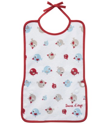 2 BIBS SET REVERSIBLE Sucre Orge