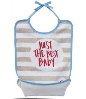 2 BIBS SET REVERSIBLE Sucre Orge