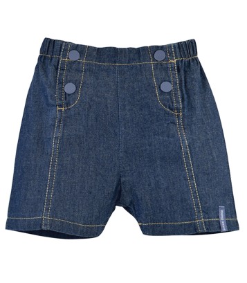 STRIPED BLUE SHORTS + T-SHIRT SET Sucre Orge