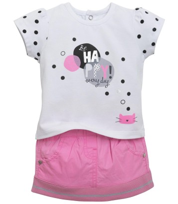 PINK SKIRT + T-SHIRT Sucre Orge