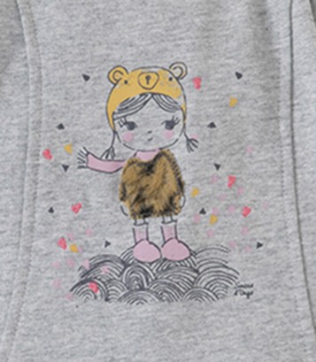 GREY DRESS Sucre Orge