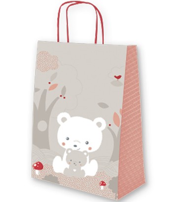 Sac cadeau Beige Sucre d'Orge