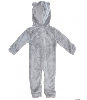 STRIPED HOODED OVERALL 2/8 YEARS Sucre Orge