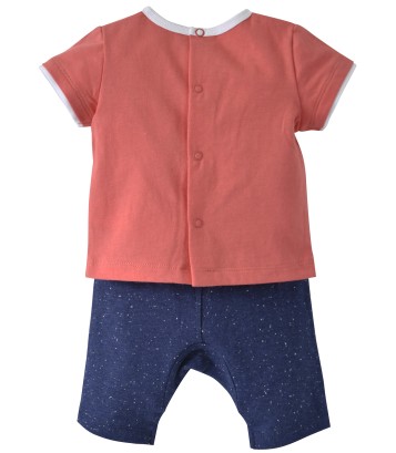 BABY SHORTS + T-SHIRT "BIKERS" Sucre Orge